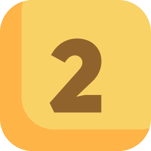 Number 2 icons created by Shuvo.Das - Klarito